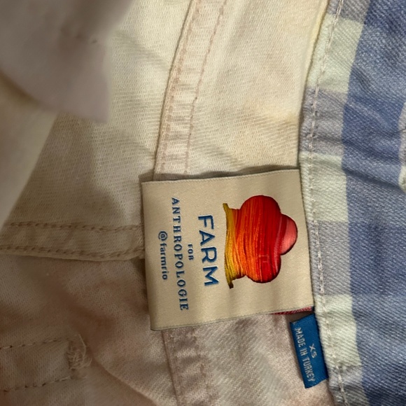 Farm Rio Gingham Colorblock Shorts - Picture 4 of 4